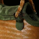 Crossbody Bamboo Woven Bag