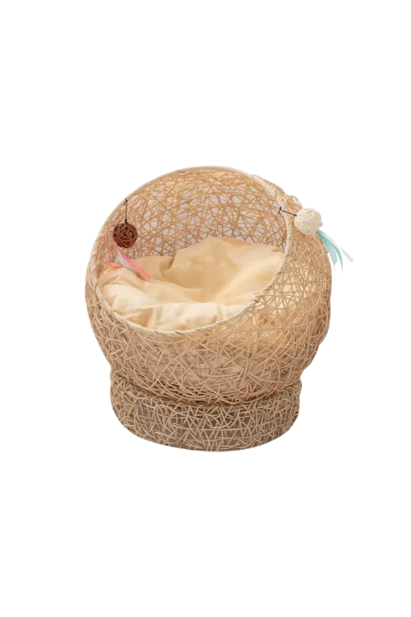 Rattan Cat Bed