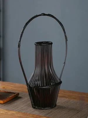 Bamboo Flower Arrangement Vase
