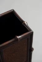 Bamboo Trash Can
