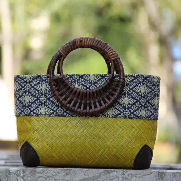 Bamboo Woven Bag