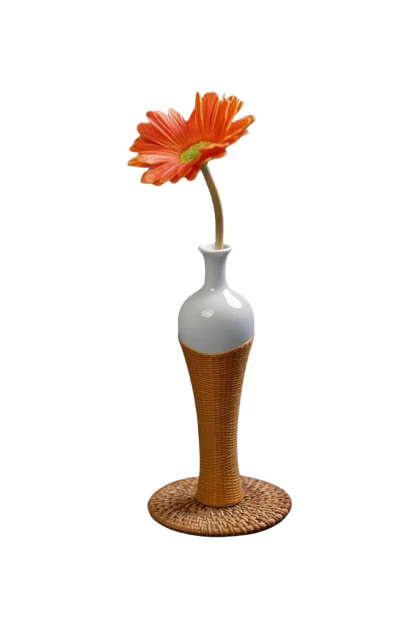 Bamboo Ceramic Vase