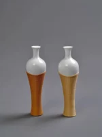 Bamboo Ceramic Vase