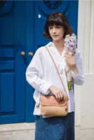 Straw Shoulder Bag