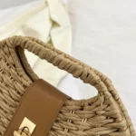 Woven Straw Bag